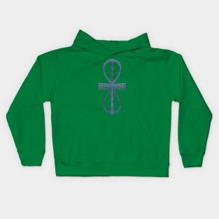 Ankh loop. Kids Hoodie